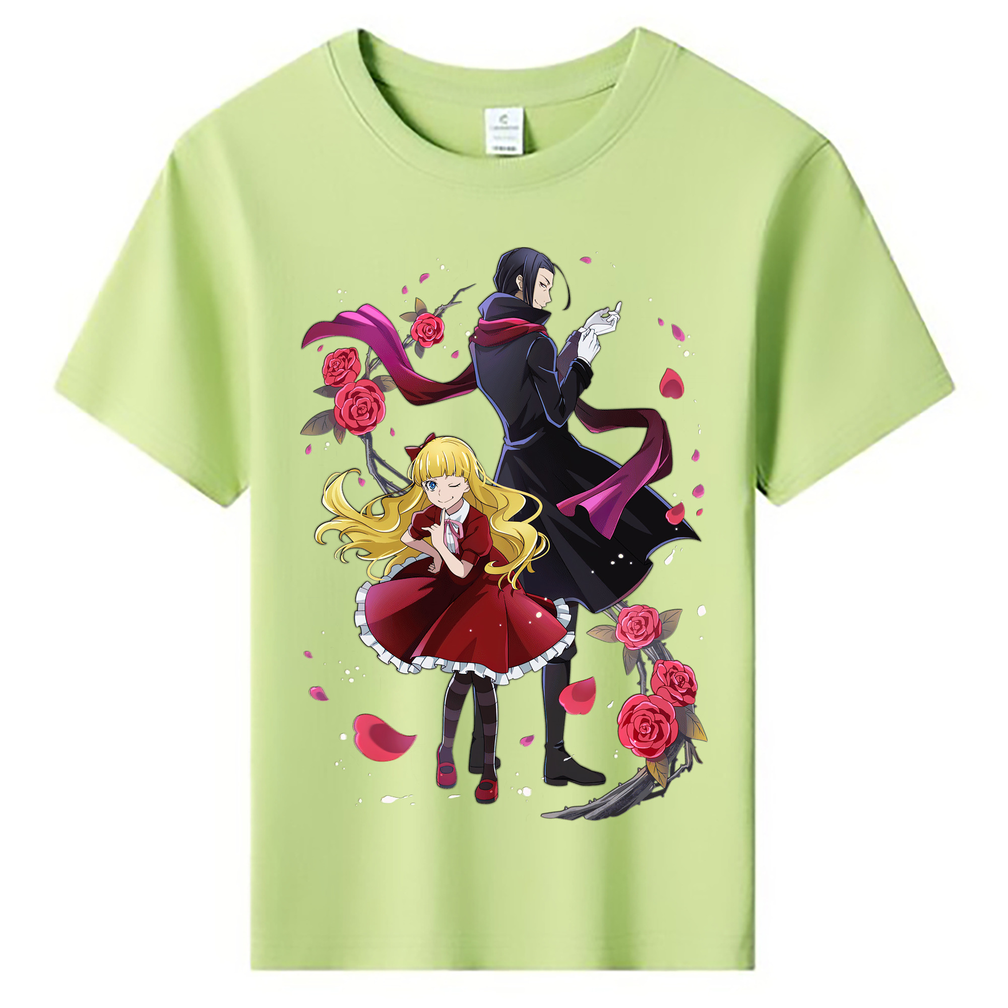 （画像用） 文豪ストレイドッグス Bungo Stray Dogs 綿100％キッズTシャツ（フロントプリント）